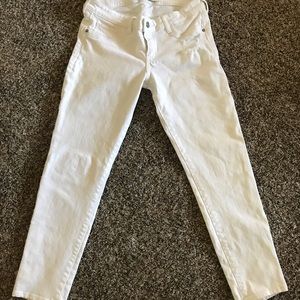White Abercrombie&Fitch Jeans/Capris